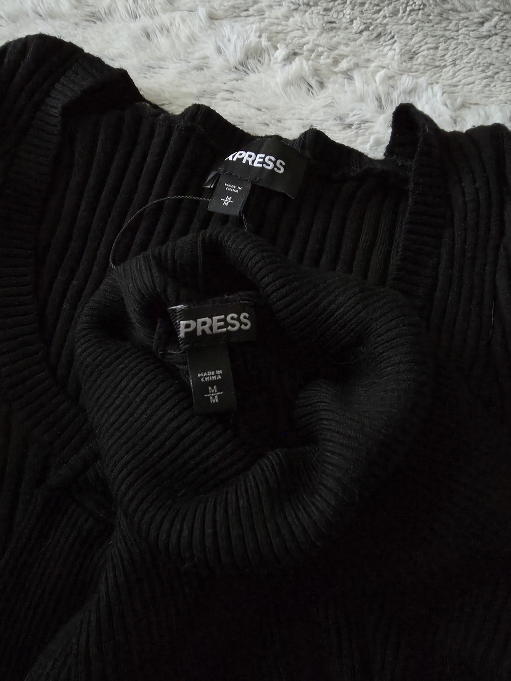 Bundle Of 2 -Express Black Sweaters MEDIUM